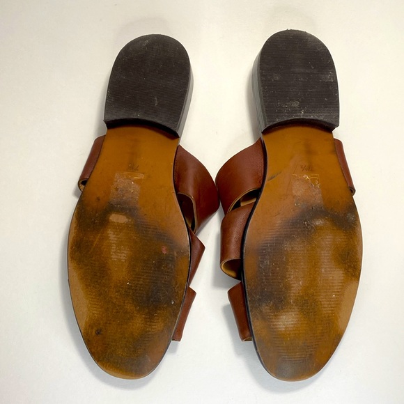 Madewell The Dixson Fisherman Mule in Apple Butter size 71/2 - Picture 3 of 3